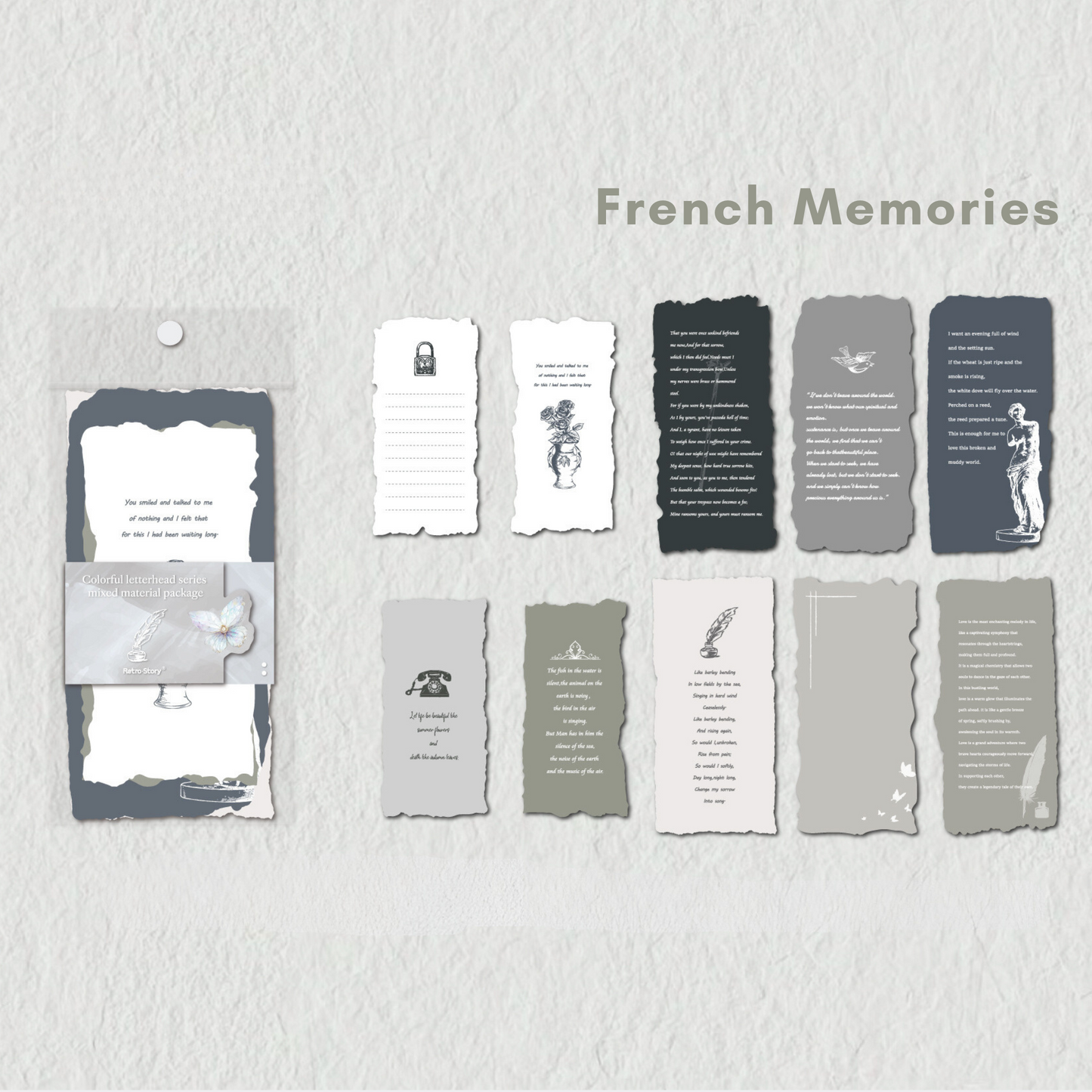 20 Pcs Literary Handbook
