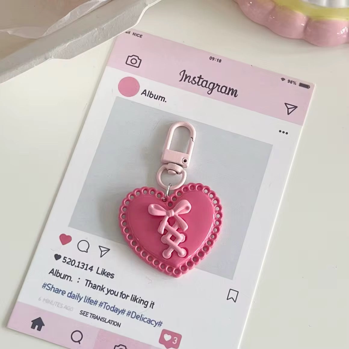 Coming Soon | Y2K Heart & Star Keychain