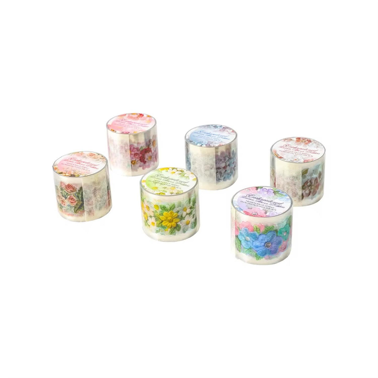 Coming Soon | Embroidered Dream Flower Sticker Tape Series