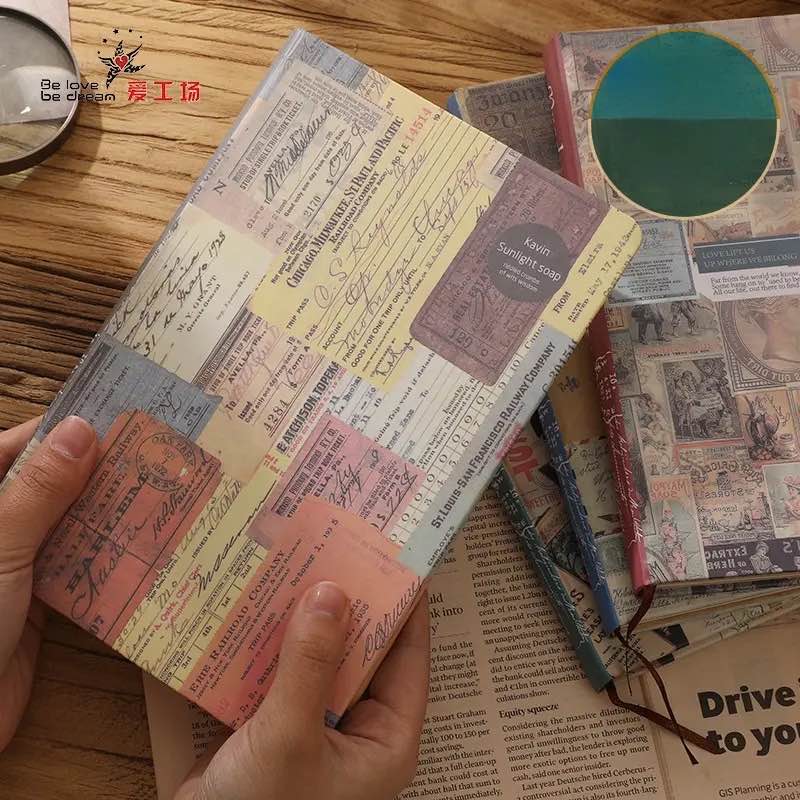 A5 Creative Retro Notebook