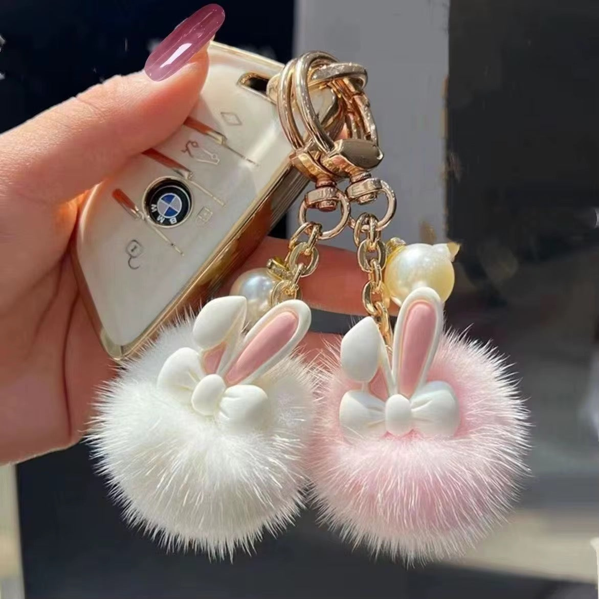 Coming Soon | Fur Bunny Keychain