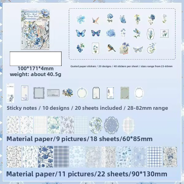 Coming Soon | 100 Shts of Flower Past Paper Materials