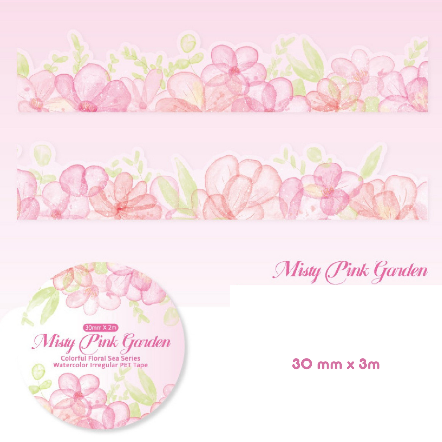 Coming Soon | Vibrant Floral Sea Sticker Roll
