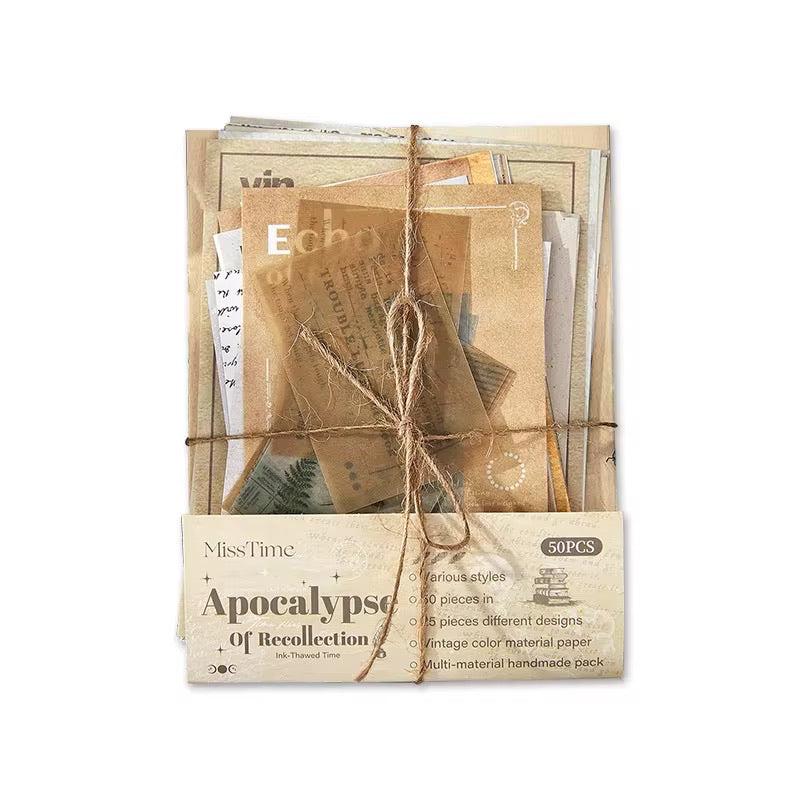 Memories of Apocalypse Paper Materials