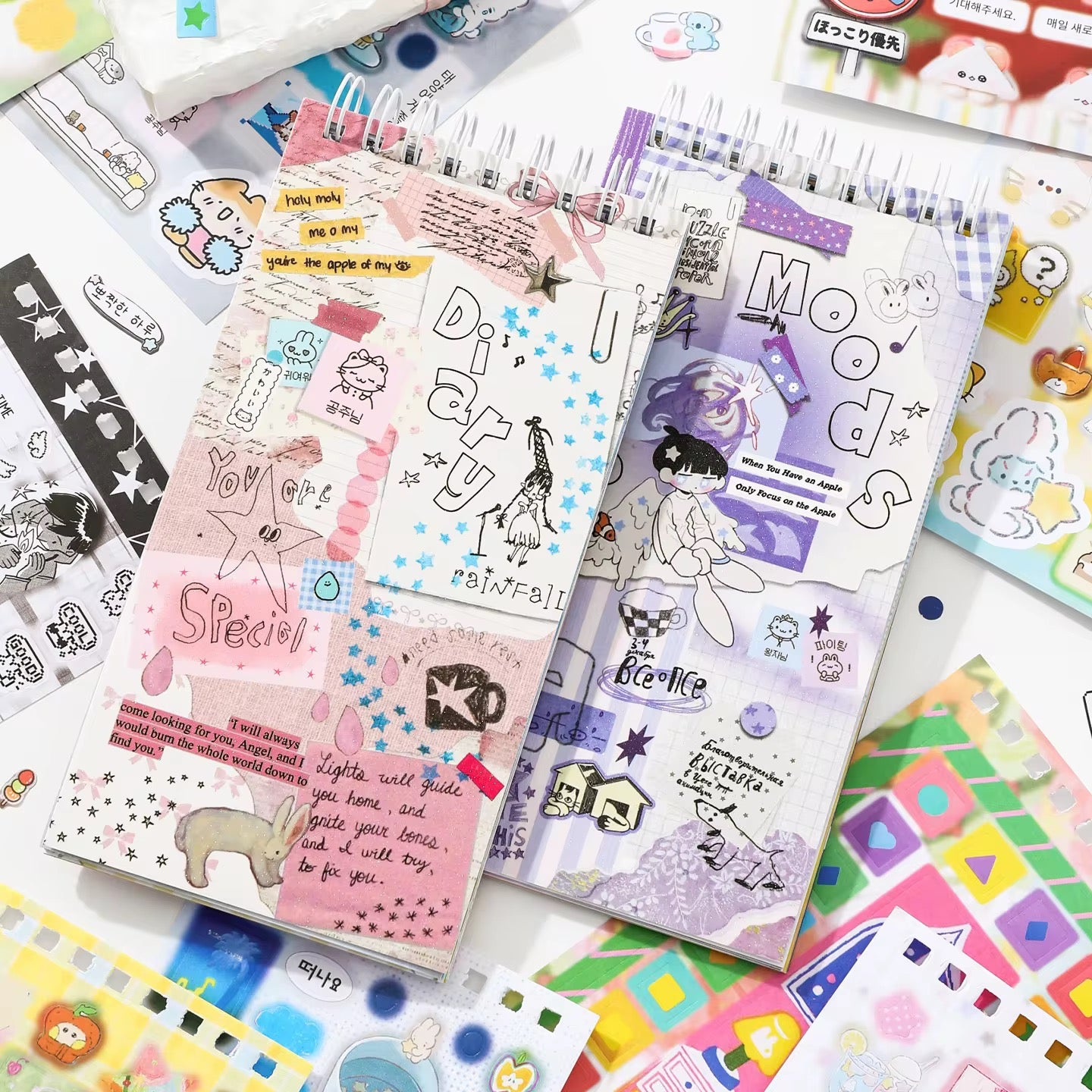 Aesthetic Kawaii Sticker Book