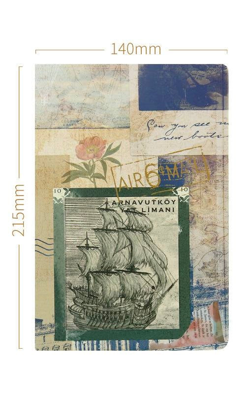 A5 Retro Flower Notebook