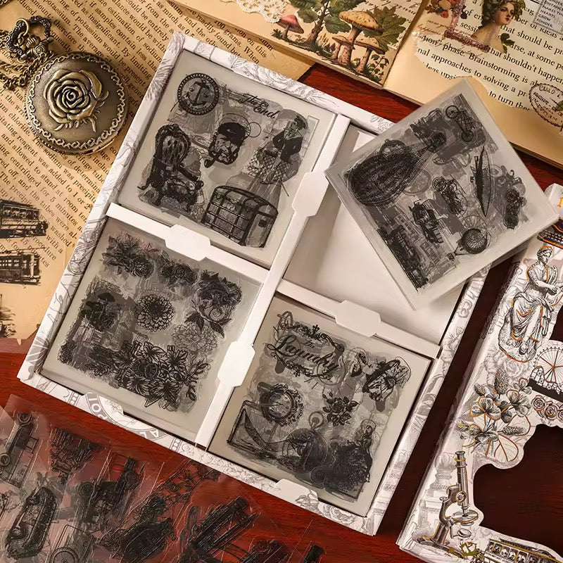 Coming Soon | 100 Sheets of Stickers Scrapbook Set