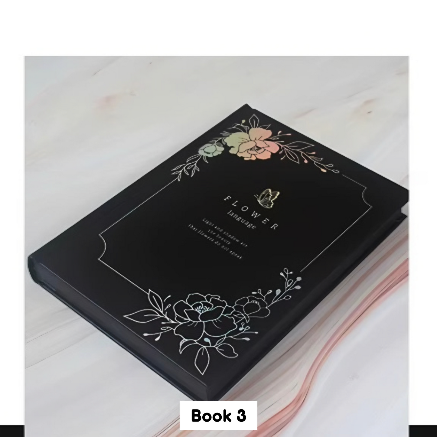 Coming Soon | Black-Paged Flower Notebooks
