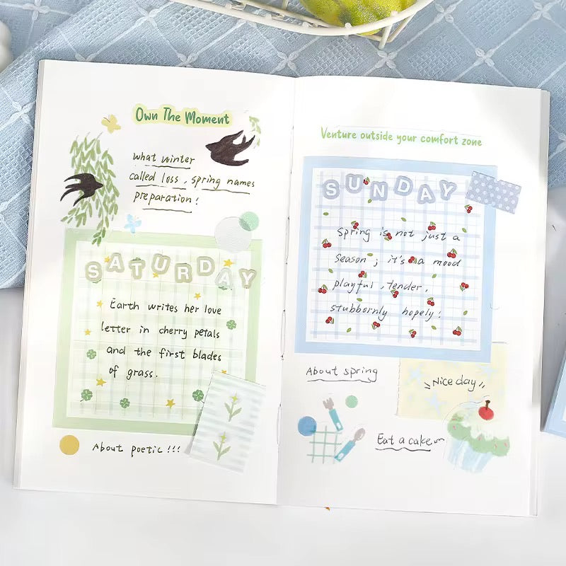 Checkered Fruit Memo Papers