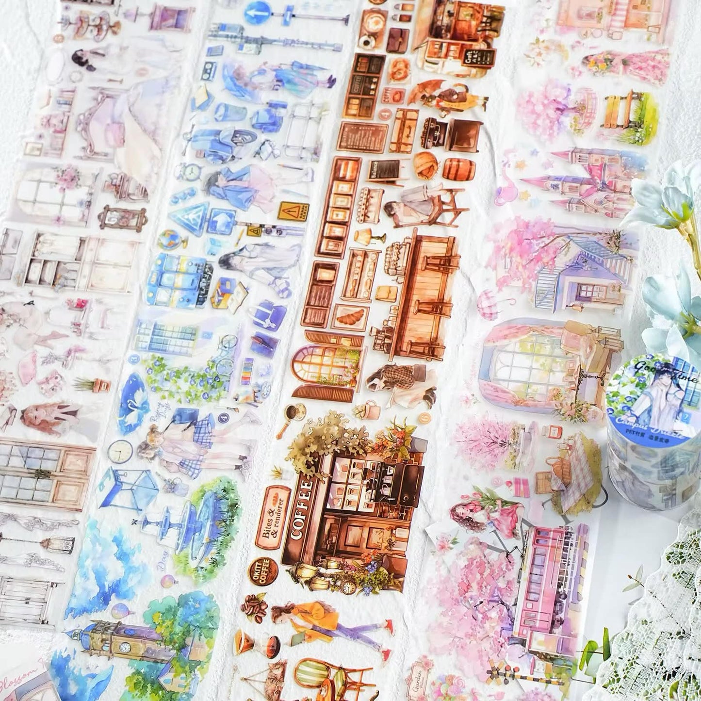 Coming Soon | Good Time Scenery Sticker Roll Series