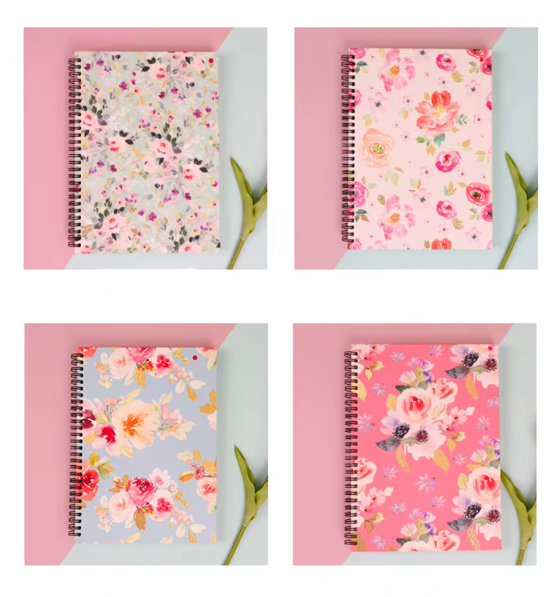 A5 Floral Candy Notebook