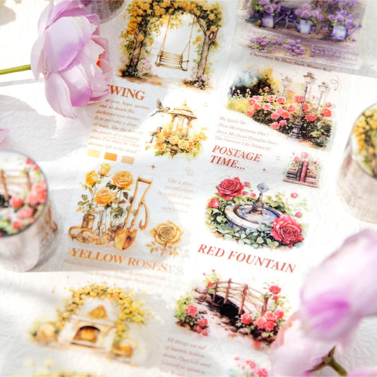 Garden Rose Series Roll
