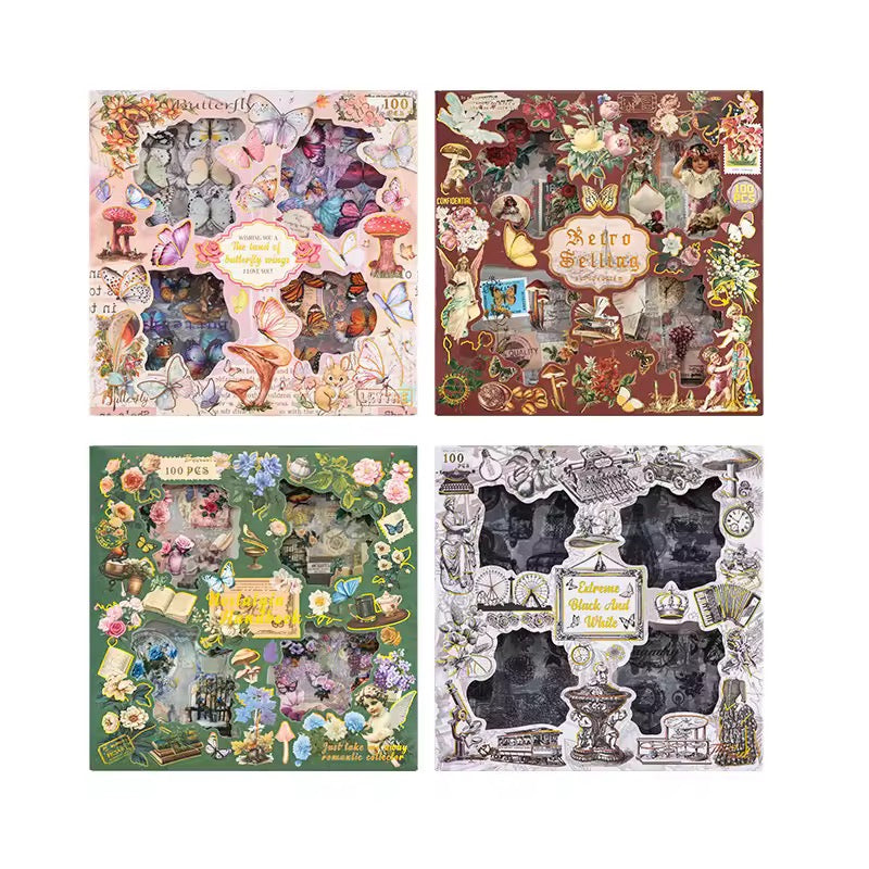 Coming Soon | 100 Sheets of Stickers Scrapbook Set