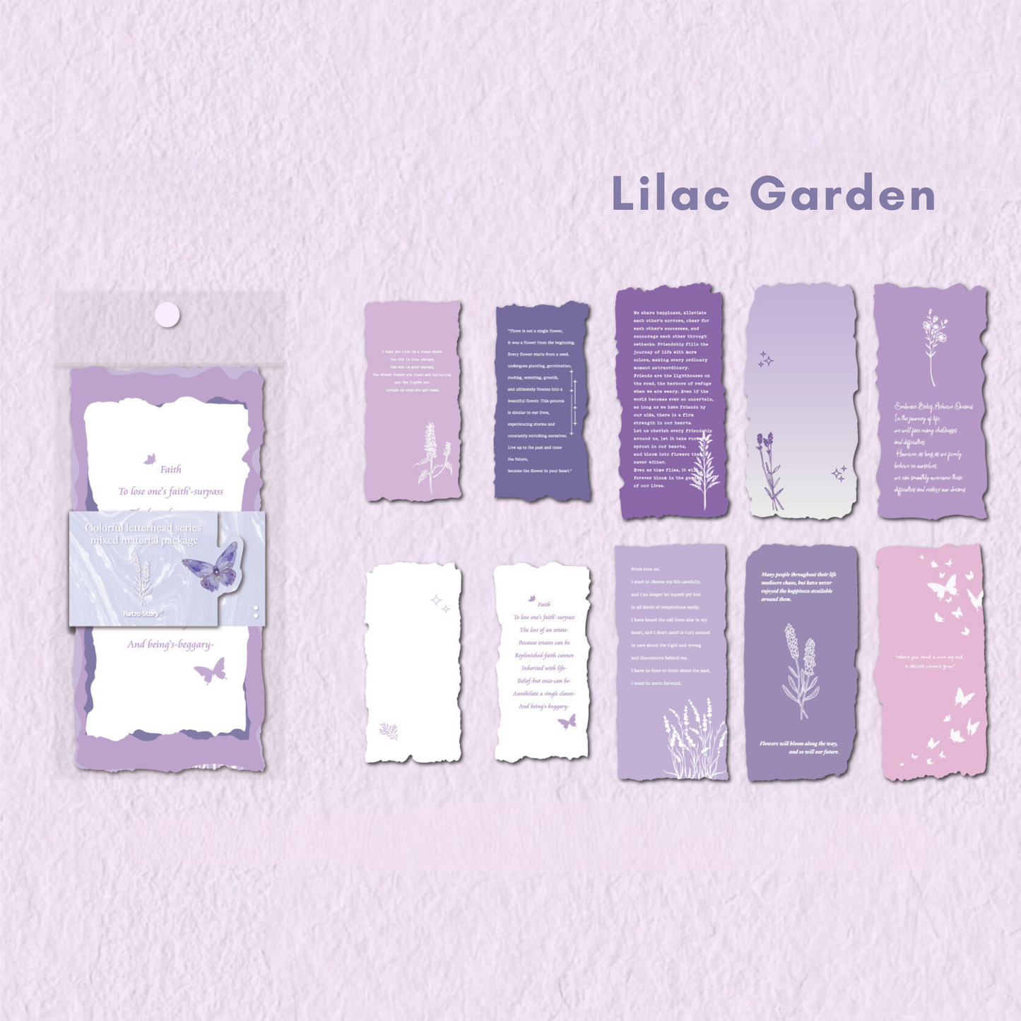 20 Pcs Literary Handbook