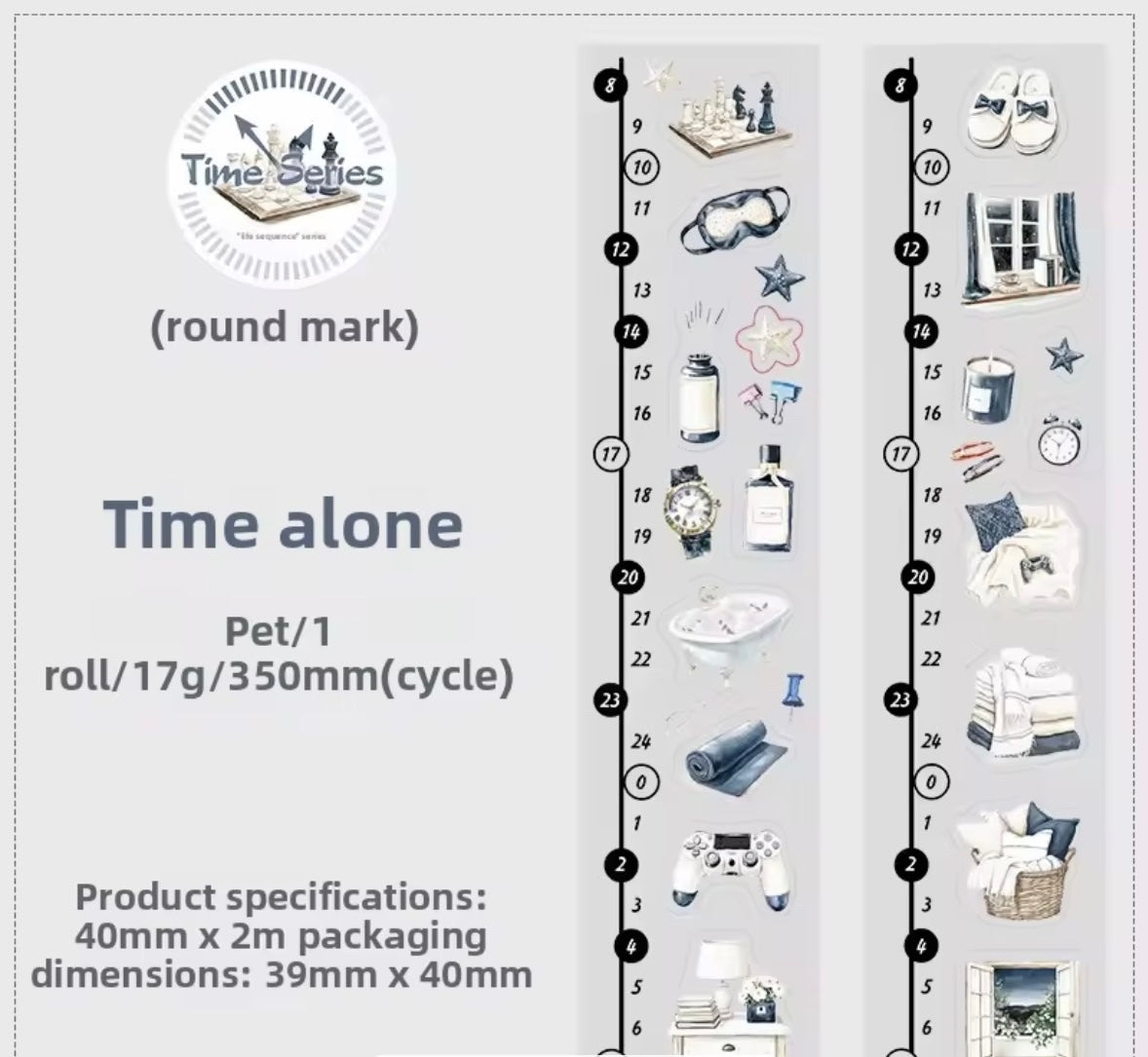 Coming Soon | Life Timeline Sticker Roll Series