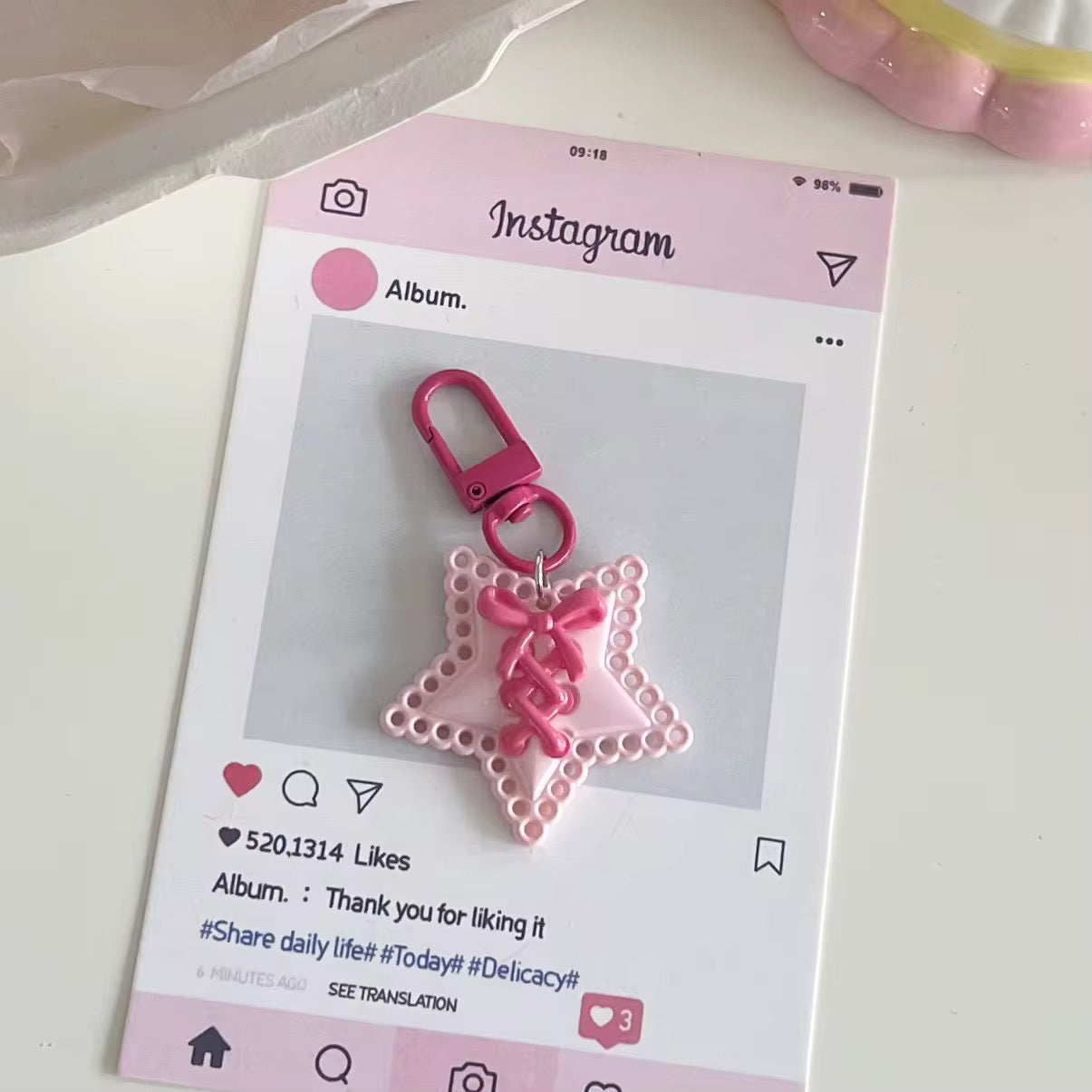 Coming Soon | Y2K Heart & Star Keychain