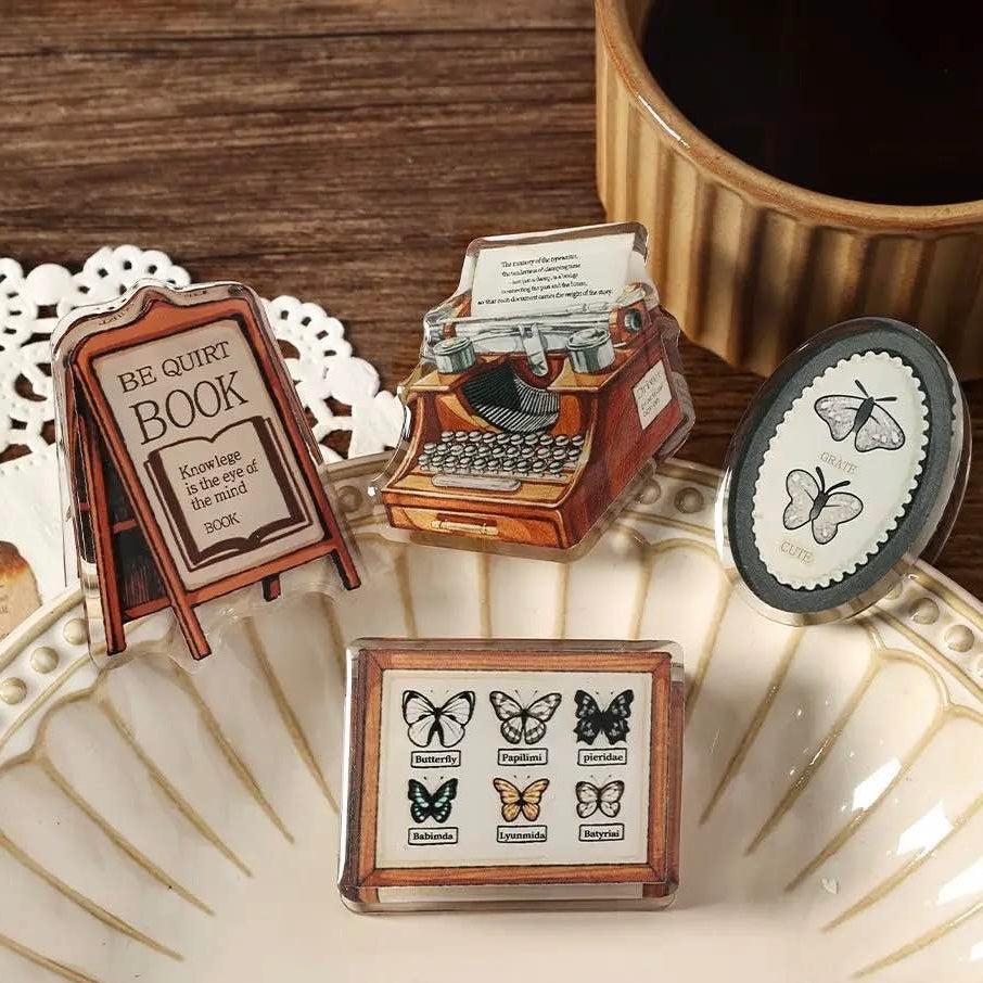Vintage Acrylic Clips