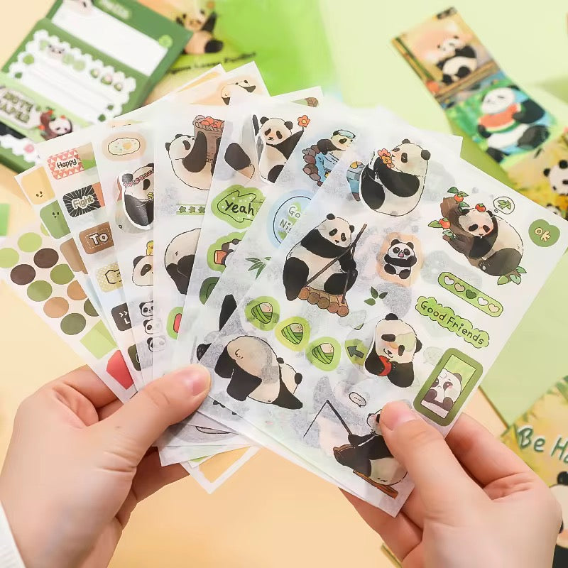 Lovely Pandas Notebook Set