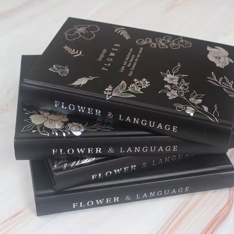 Coming Soon | Black-Paged Flower Notebooks
