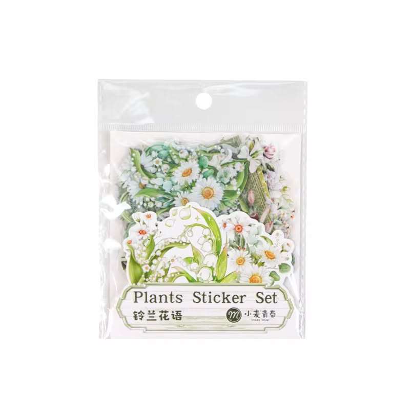 Coming Soon | 50 Shts of Plant Stickers Set