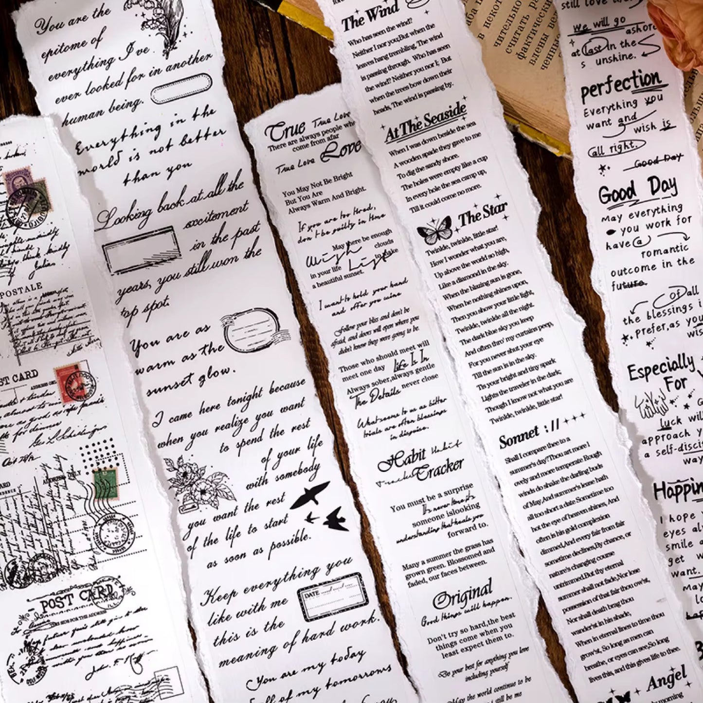 Time Series Sticker Rolls