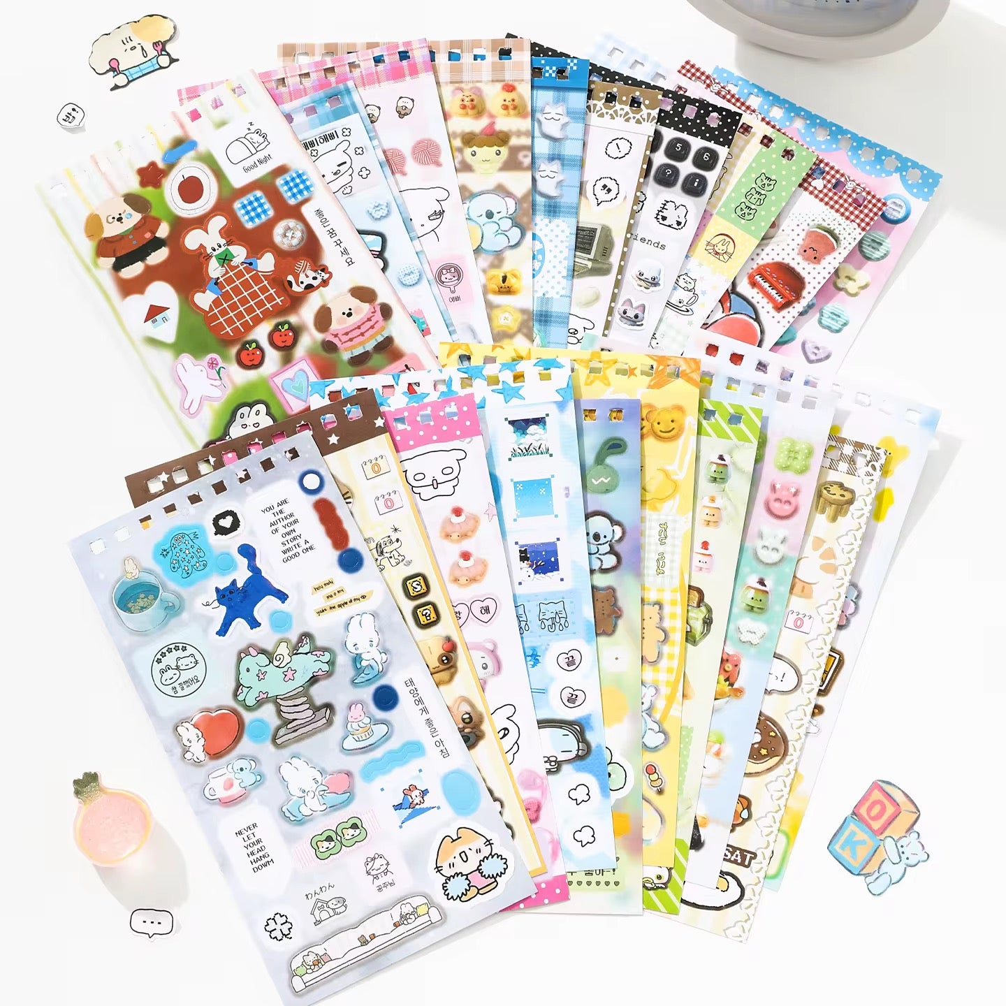 Aesthetic Kawaii Sticker Book