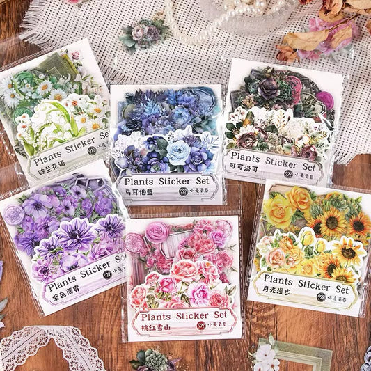 Coming Soon | 50 Shts of Plant Stickers Set