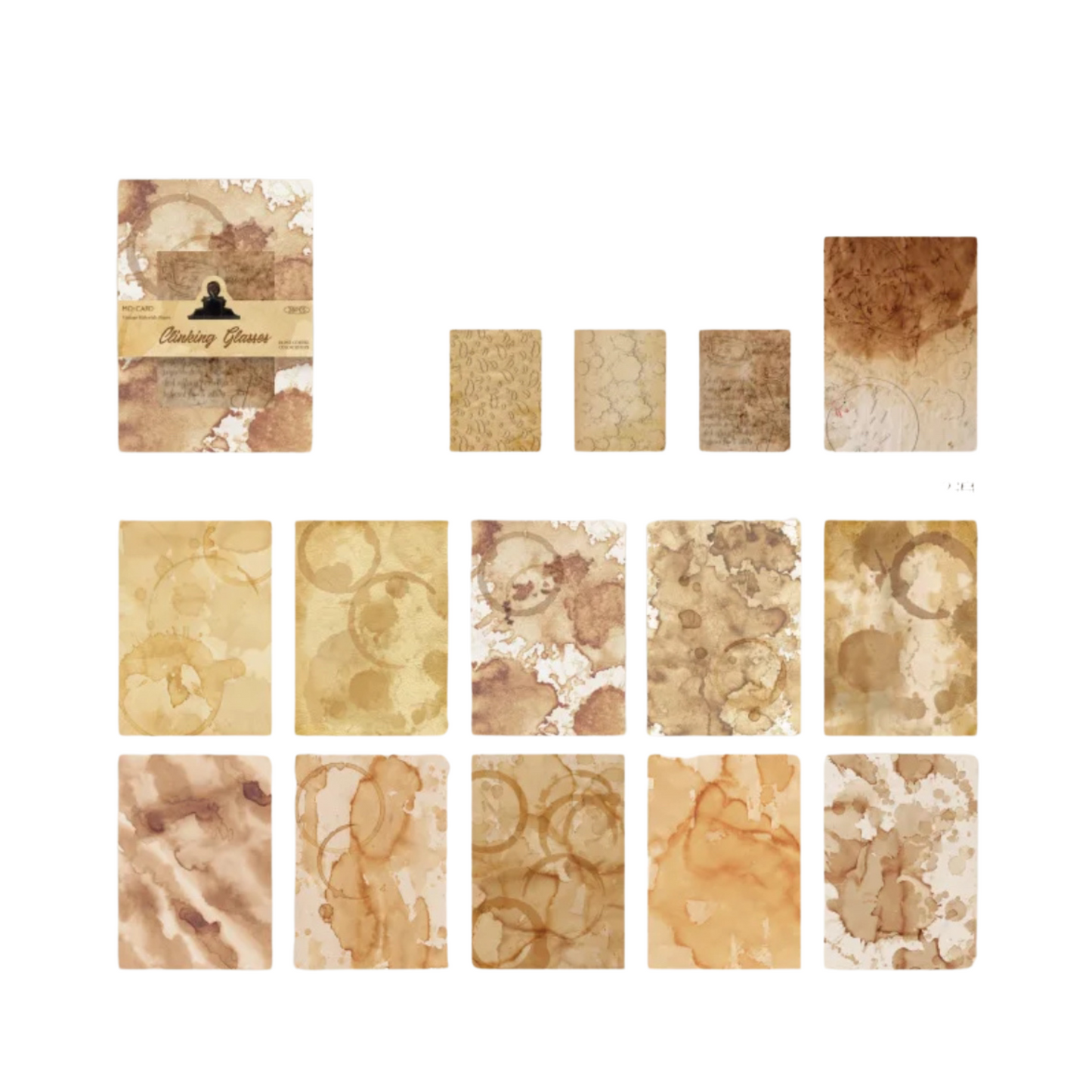 Embossed Vintage Paper Materials