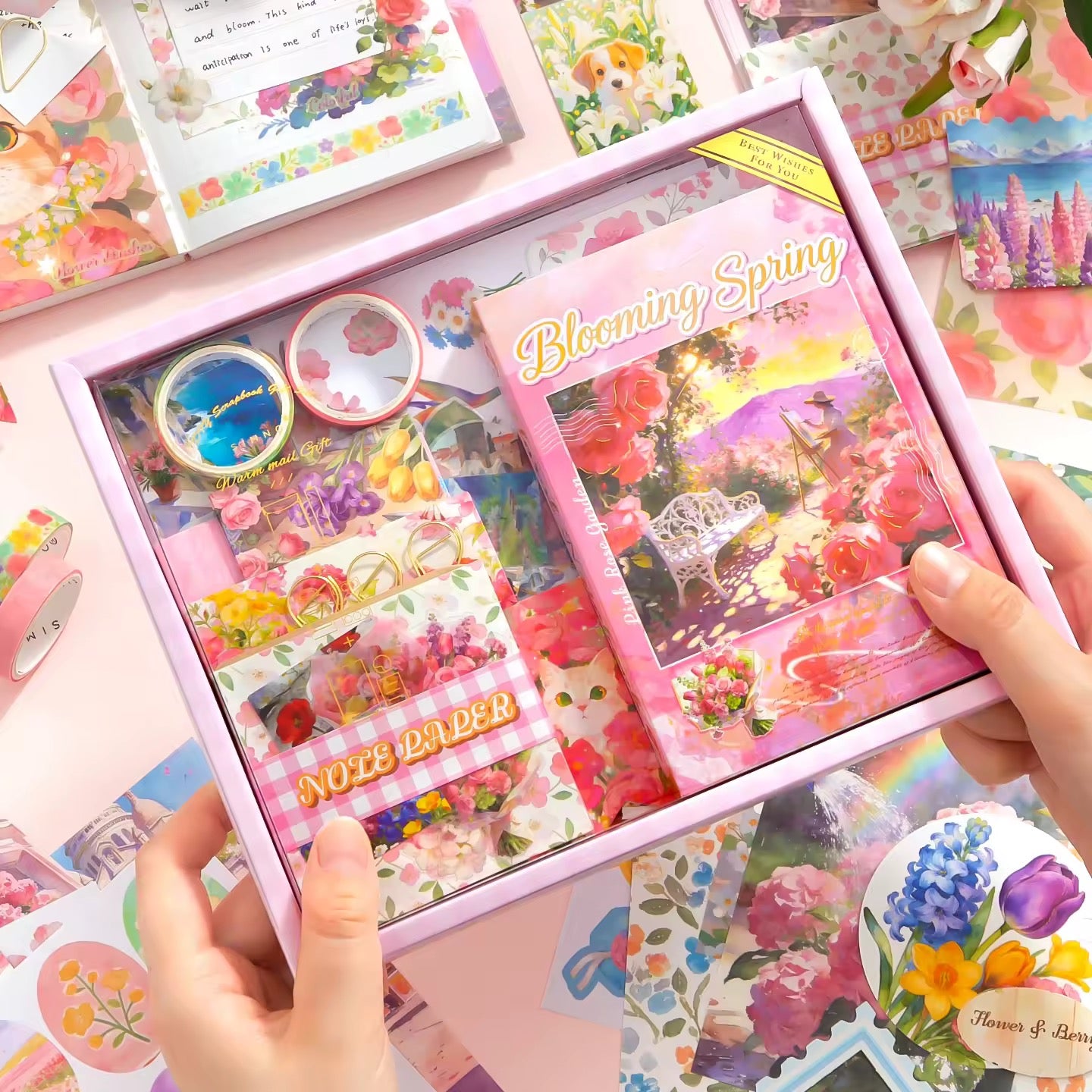 Blooming Spring Notebook Set