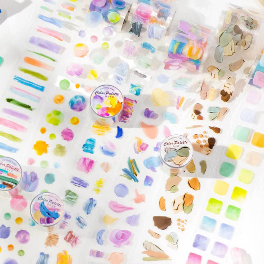 Colour Palette Sticker Roll