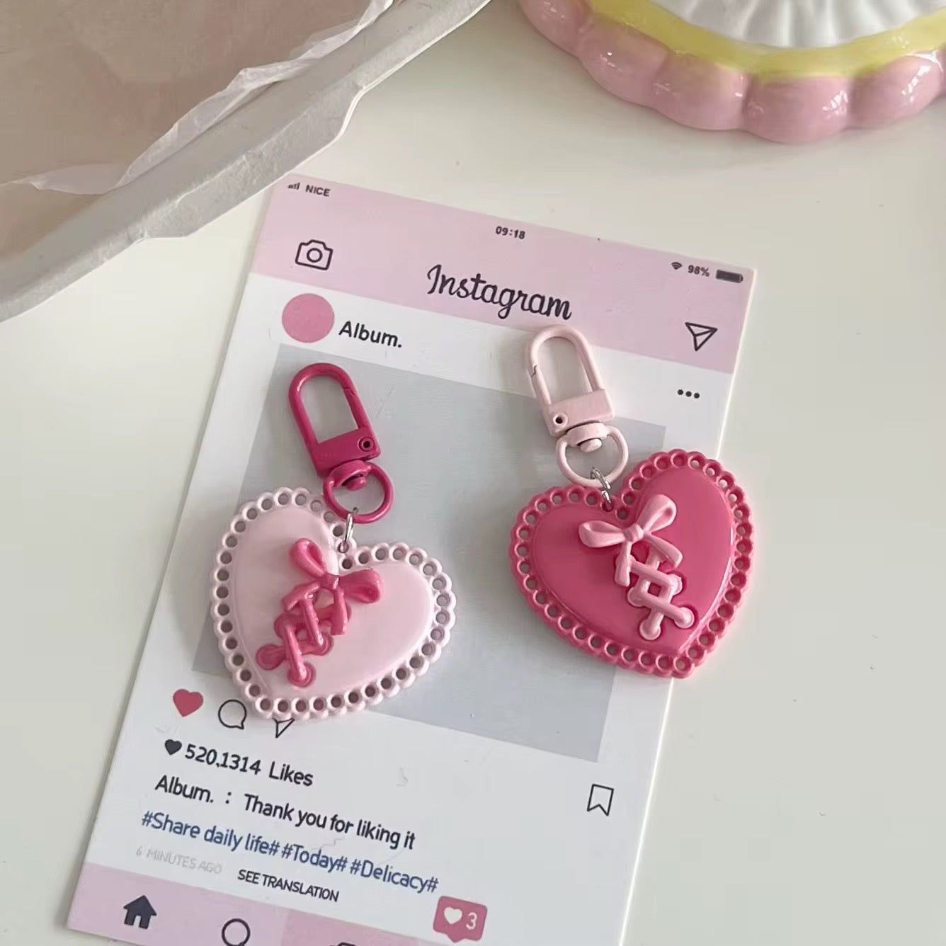 Coming Soon | Y2K Heart & Star Keychain