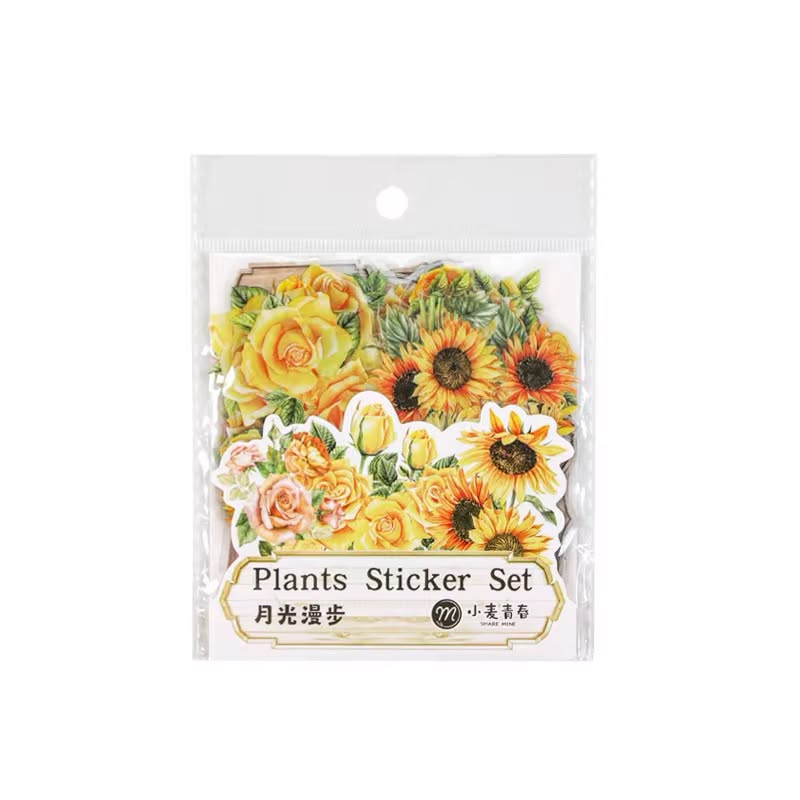Coming Soon | 50 Shts of Plant Stickers Set