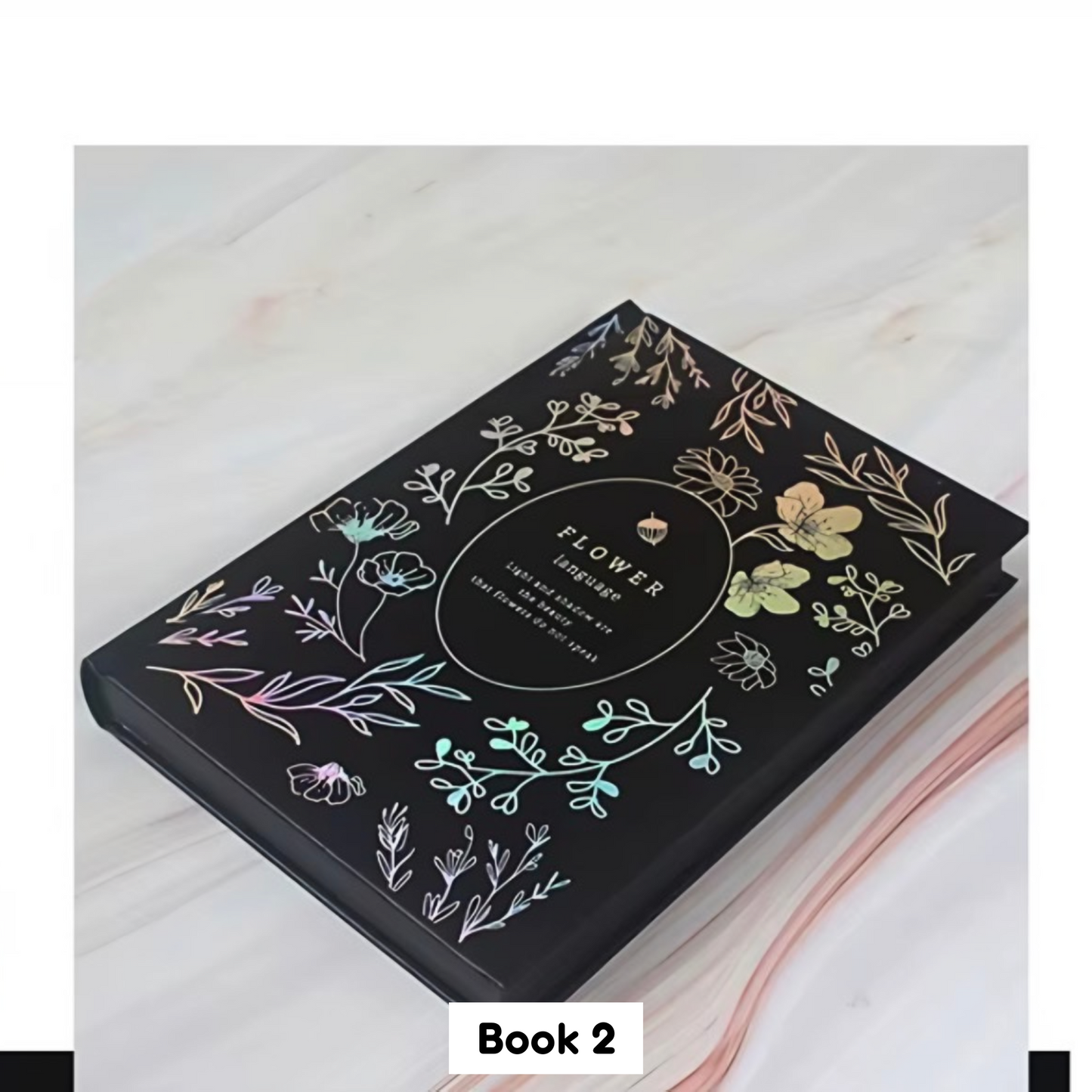 Coming Soon | Black-Paged Flower Notebooks