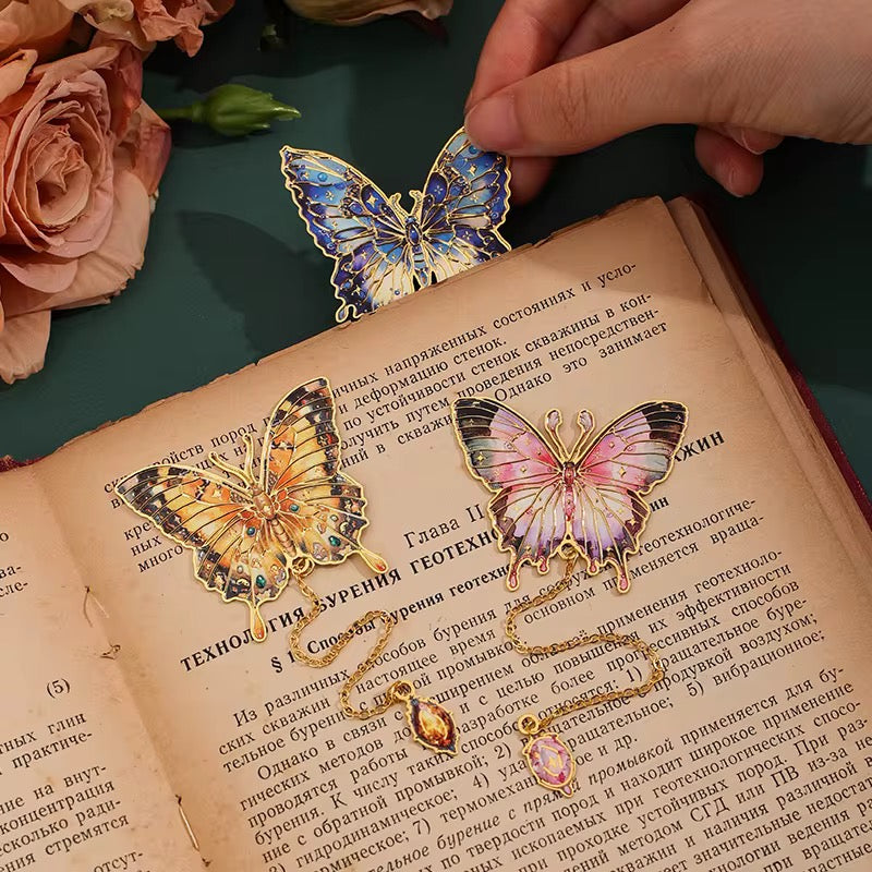 Metal Craft Butterfly Bookmark