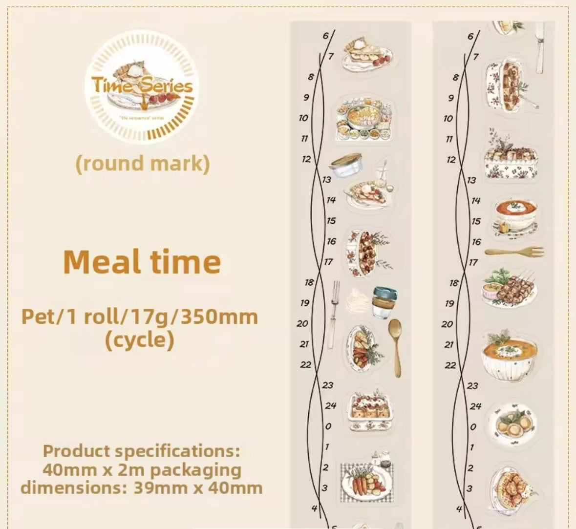 Coming Soon | Life Timeline Sticker Roll Series