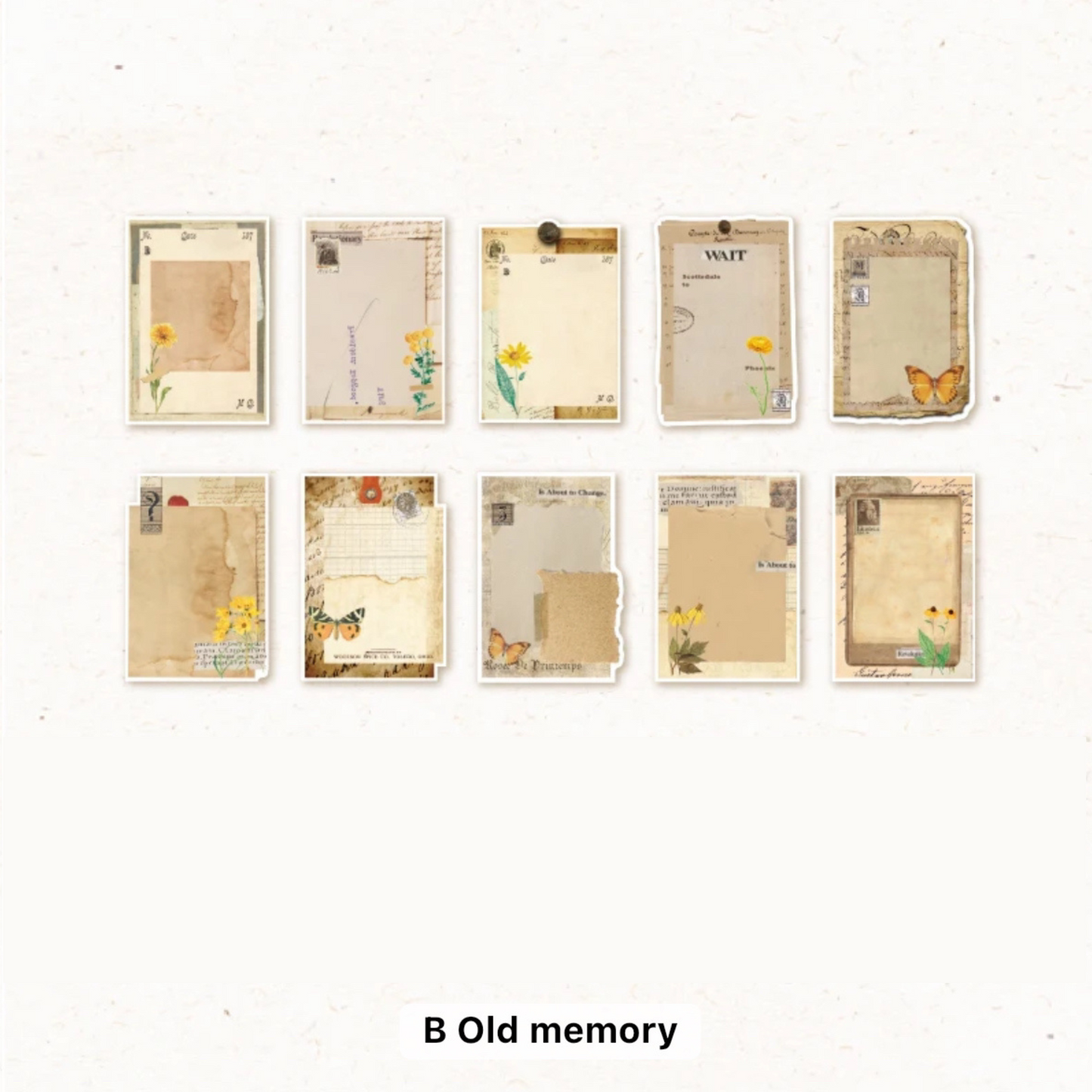 Small Base Letter Papers