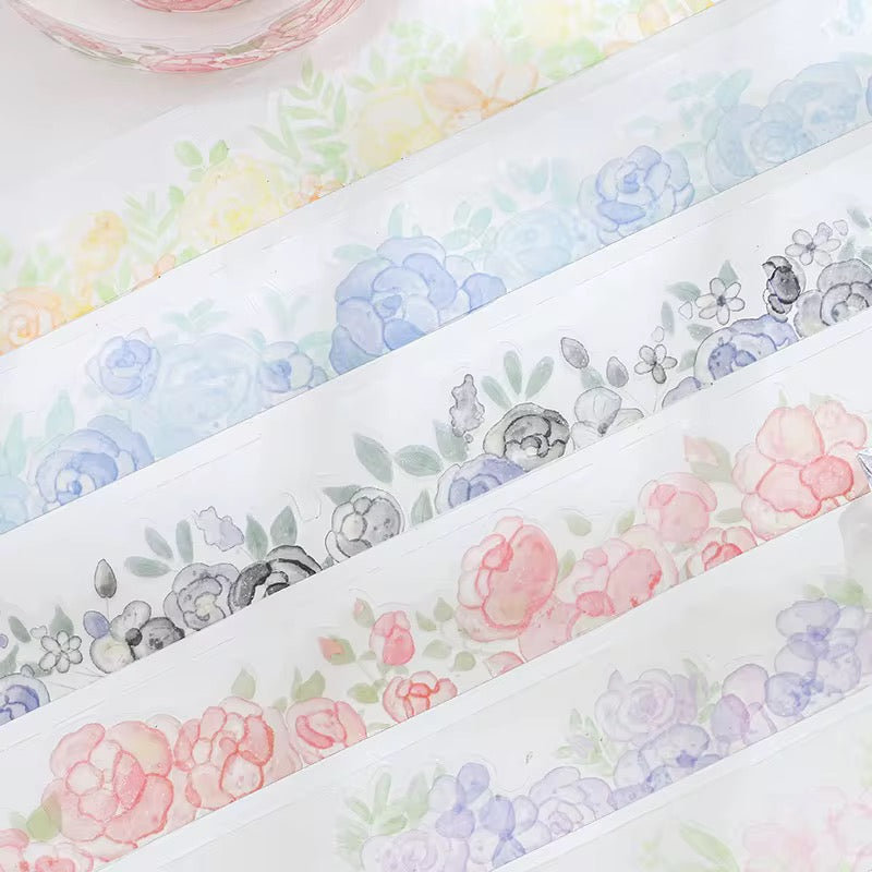 Coming Soon | Vibrant Floral Sea Sticker Roll
