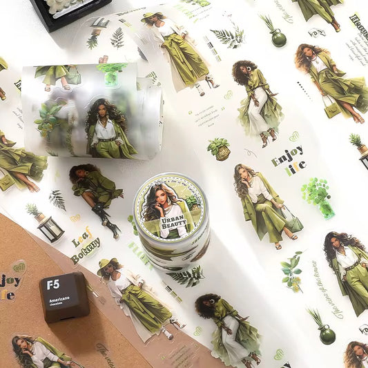 Coming Soon | 4 Flower Girl Sticker Roll Set