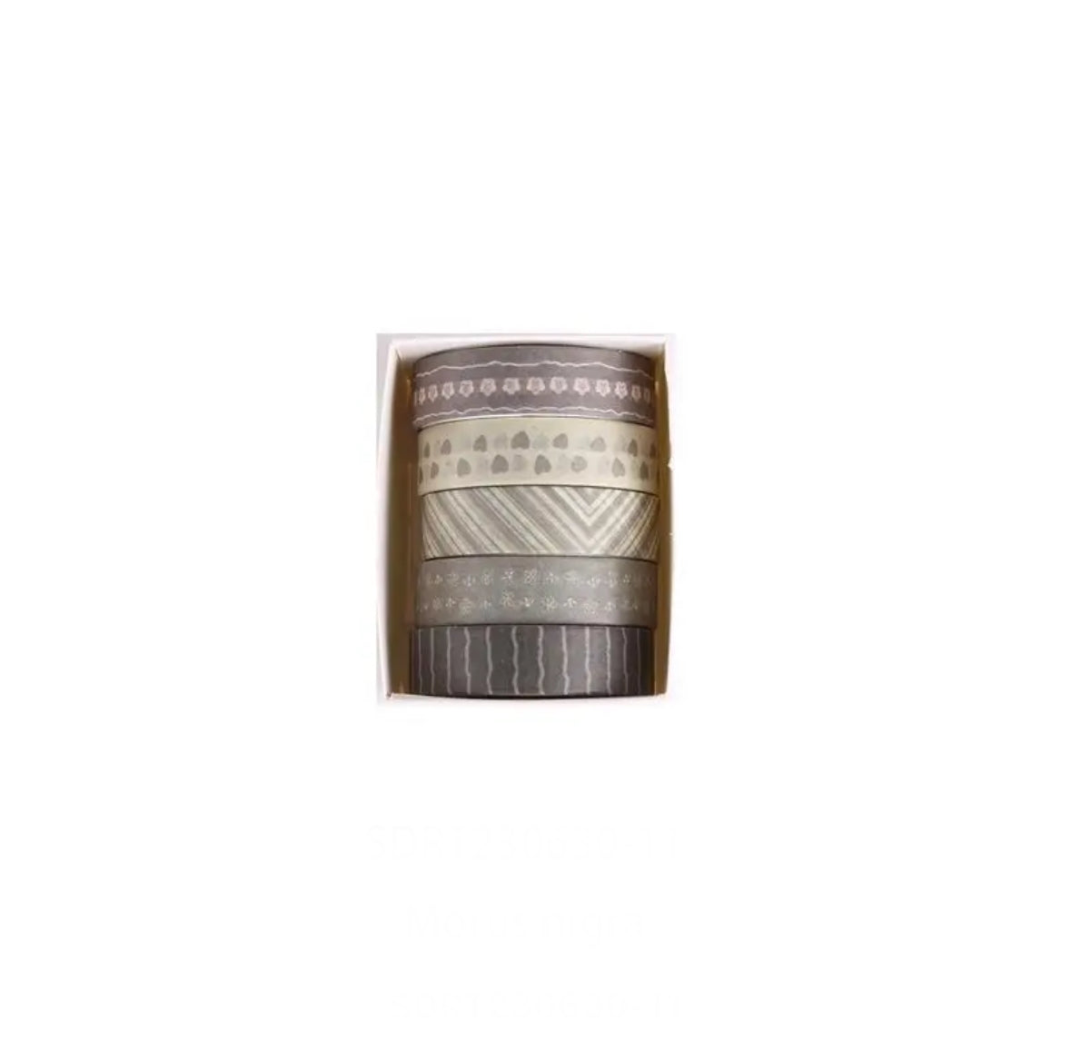 Set of 5 Mori Washi Tapes