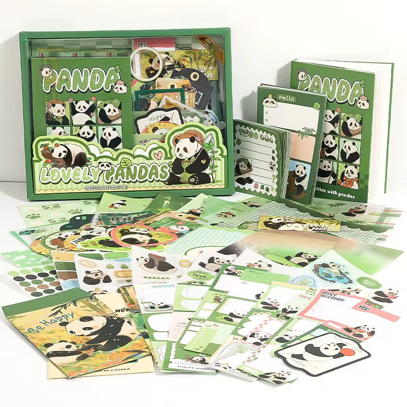 Lovely Pandas Notebook Set