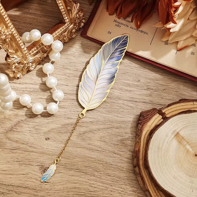Coming Soon | Feather Metal Bookmark