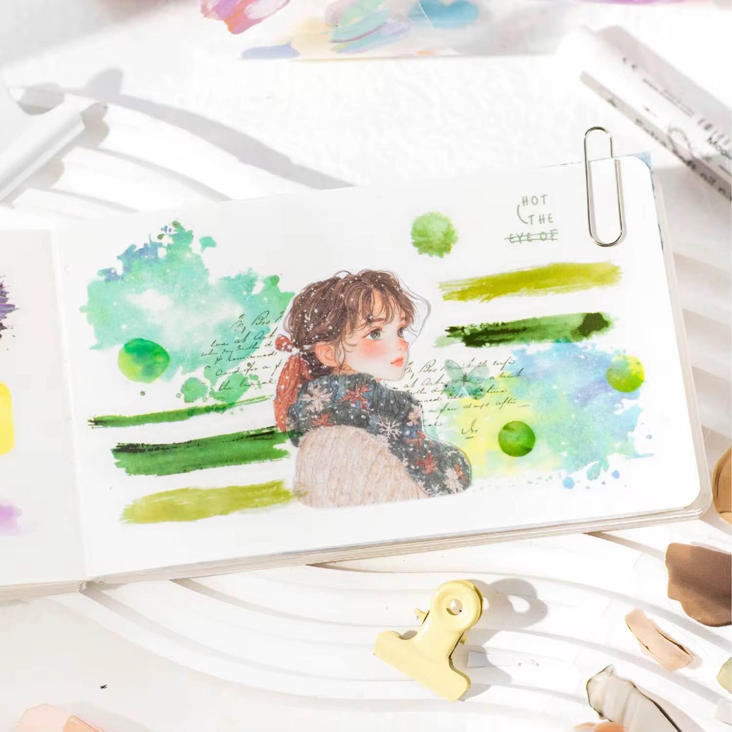 Colour Palette Sticker Roll
