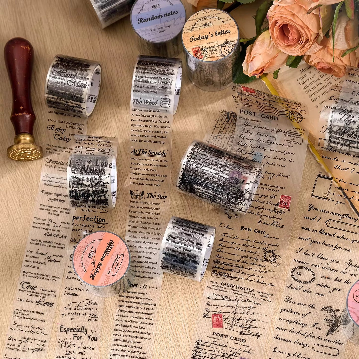 Time Series Sticker Rolls