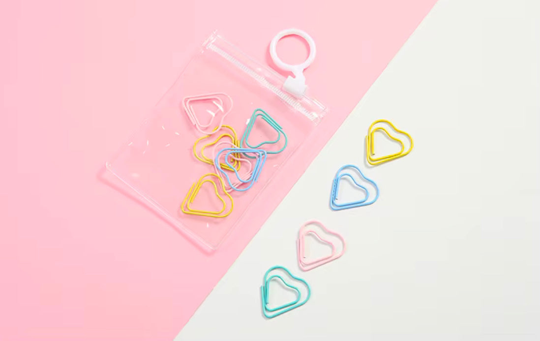 Candy-Coloured Paper Clip Set