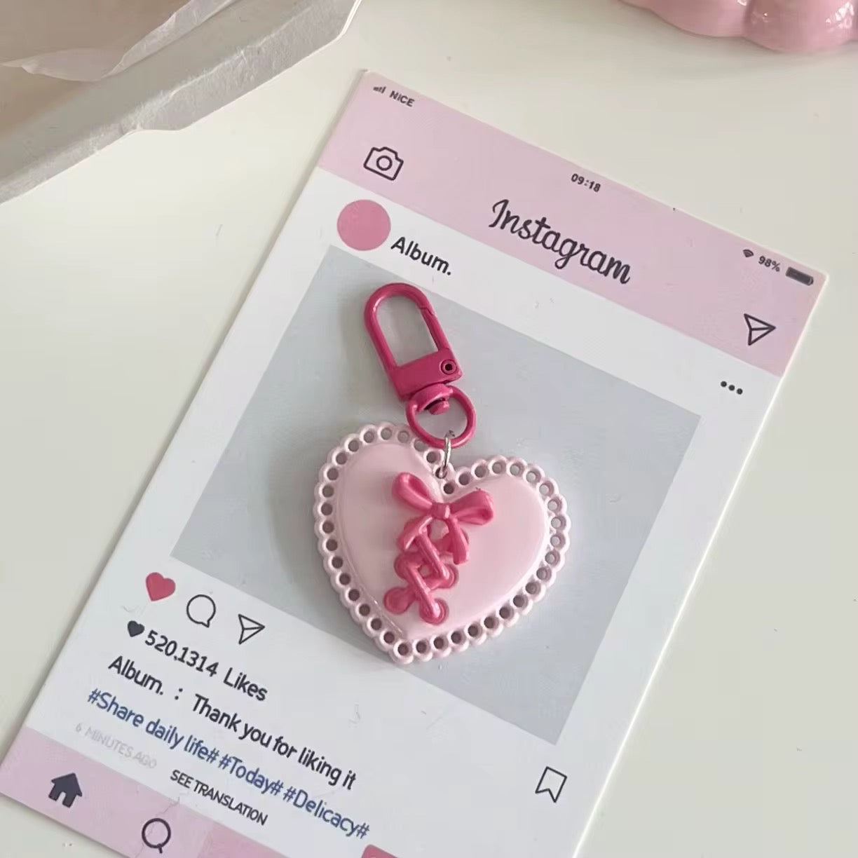 Coming Soon | Y2K Heart & Star Keychain