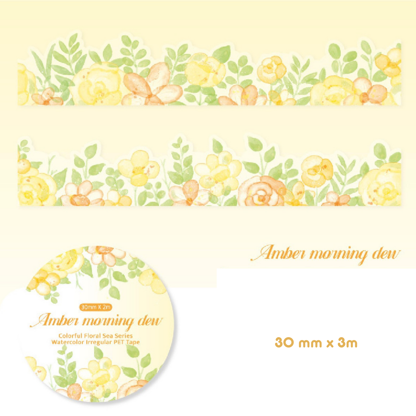 Coming Soon | Vibrant Floral Sea Sticker Roll