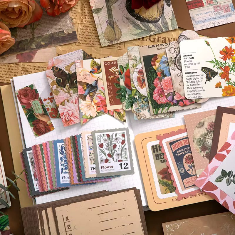 Restock Loading | Vintage Flower Notebook Set