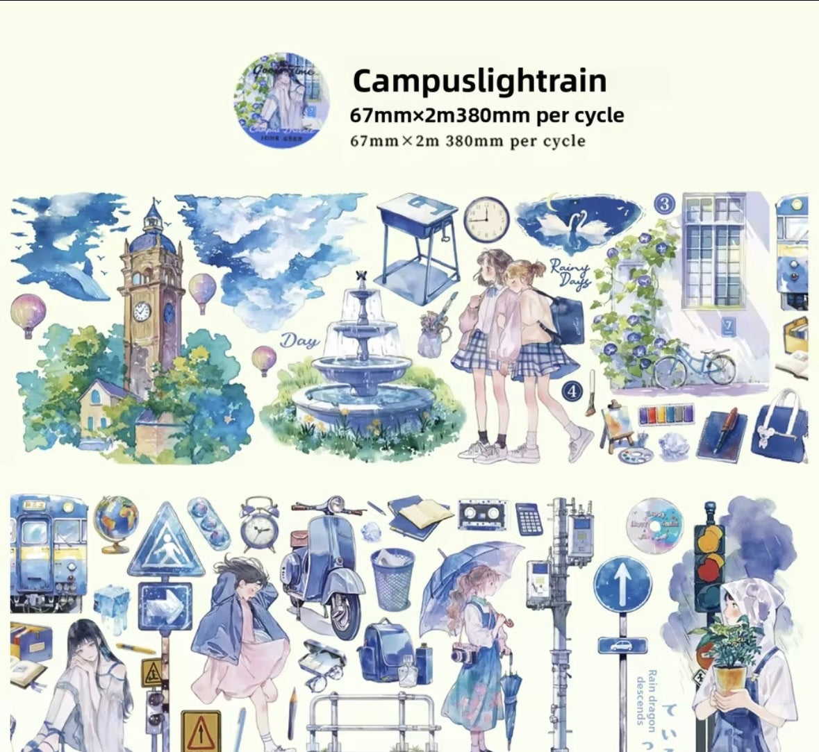 Coming Soon | Good Time Scenery Sticker Roll Series