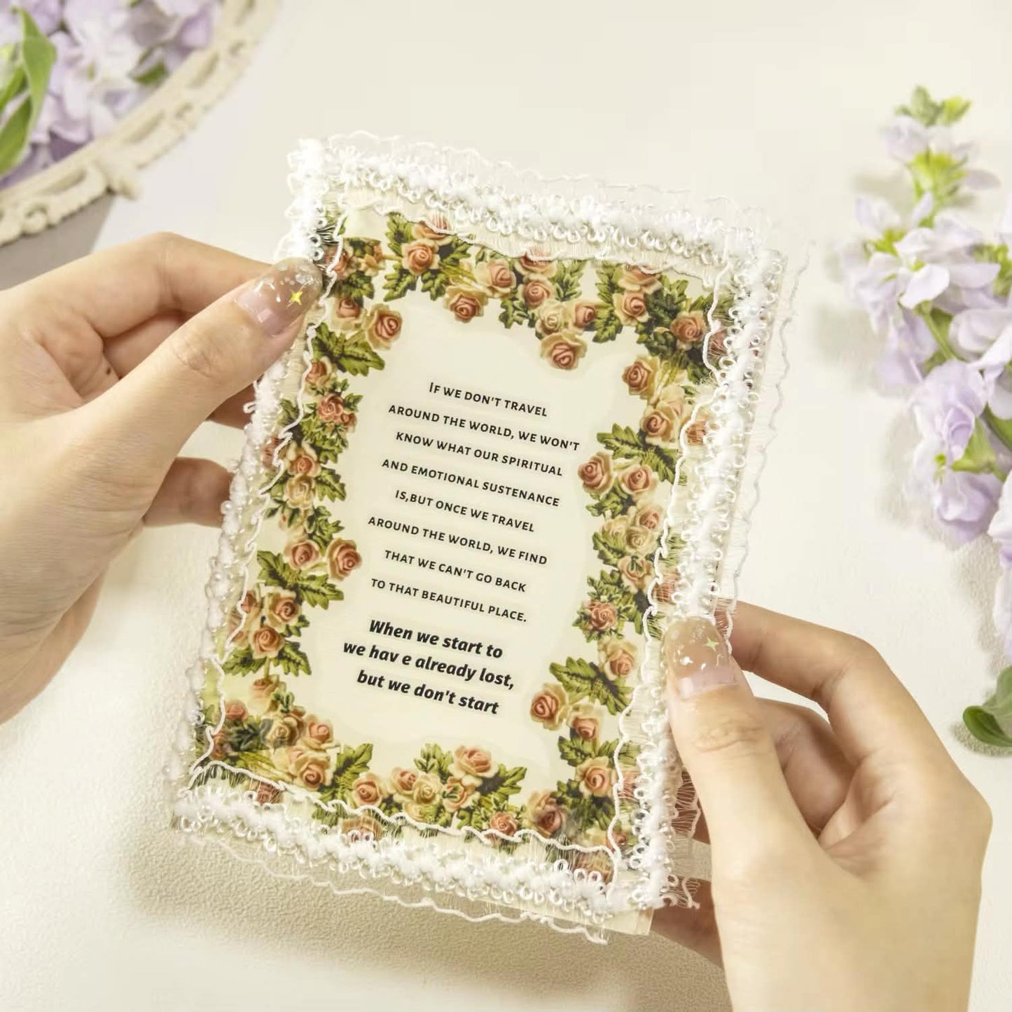 Coming Soon | Embroidered Dream Flower Sticker Tape Series