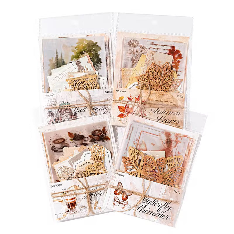 Coming Soon | 56 Pcs Journey through the Years Paper Materials